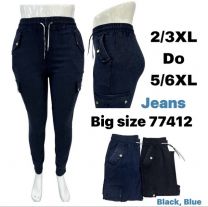 PLUS_Spodnie elastyczny (2-6XL/12szt)