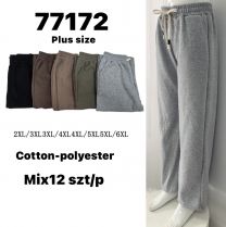 PLUS_Spodnie damskie (2-6XL/12szt)