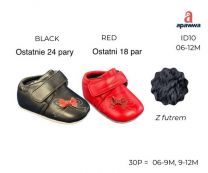 Trampki na rzepy chłopięce i dziewczynka (6-12M/30P)