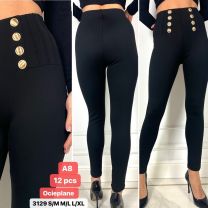 Spodnie elastyczny (S-XL/12szt)