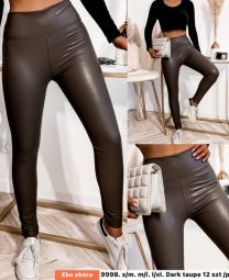 Spodnie ekoskóra damskie (S-XL/12szt)