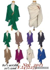 Szaliki damskie (uniwersalny/12szt)