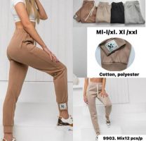 Spodnie dresowy damskie (M-2XL/12szt)