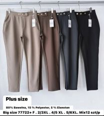 PLUS_Spodnie elastyczny (2-6XL/12szt)