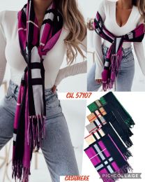 Szaliki damskie (uniwersalny/12szt)