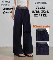 Spodnie elastyczny (S-2XL/12szt)