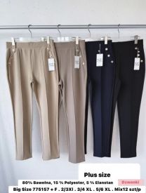 PLUS_Spodnie elastyczny (2-6XL/12szt)