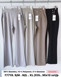 Spodnie elastyczny (S-2XL/12szt)
