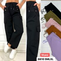 Spodnie elastyczny (S-XL/18szt)