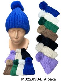 Czapki Damskie (uniwersalny/12szt)