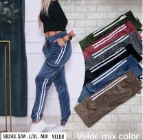 Spodnie welurowy (S-XL/12szt)