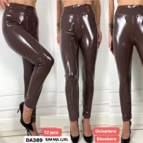 Spodnie ekoskóra damskie (S-XL/12szt)