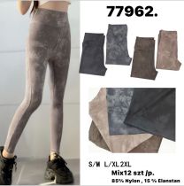 Spodnie legginsy damskie (S-2XL/12szt)