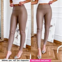 Spodnie ekoskóra damskie (S-XL/12szt)