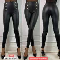 Spodnie ekoskóra damskie (S-XL/12szt)