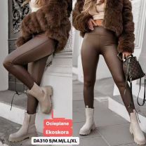 Spodnie ekoskóra damskie (S-XL/12szt)