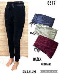 Spodnie welurowy (S-2XL/12szt)