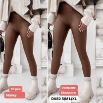 Spodnie ekoskóra damskie (S-XL/12szt)