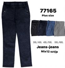 PLUS_Spodnie elastyczny (3-6XL/12szt)