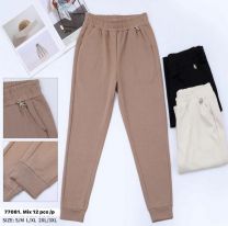 Spodnie dresowy damskie (S-3XL/12szt)