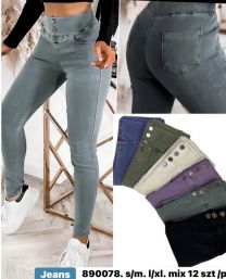 Spodnie elastyczny (s-XL/12szt)