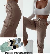Spodnie dresowy damskie (S-XL/12szt)