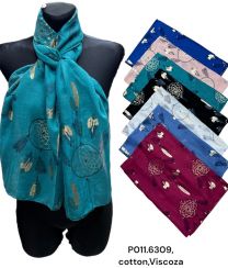 Szaliki damskie (uniwersalny/12szt)