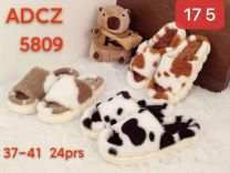 Kapcie odkryte palce damskie(37-41/24P)