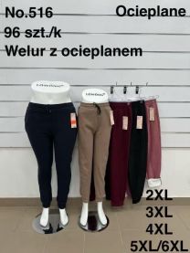 PLUS_Spodnie welurowy (2-6XL/12szt)