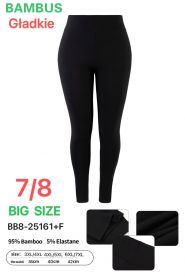 PLUS_Spodnie legginsy damskie 7/8(3-7XL/12szt)