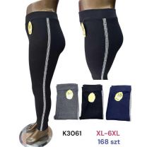 PLUS_Spodnie legginsy damskie (XL-6XL/12szt)