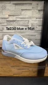 buty sportowe wiązane damskie (36-41/12P)