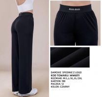 Spodnie kreszowane damskie (M-2XL/12szt)