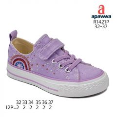 APAWWA_Trampki na rzepy dziewczynka (32-37/12P)