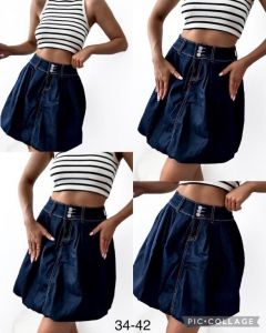 Spódnica jeansy damskie (34-42/12szt)