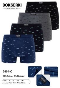 Bokserki męskie (L-3XL/24szt)