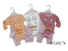 Kombinezony Niemowlęce Turecka (62-74/12szt)