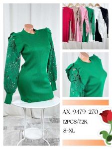 Sukienki damskie (S-XL/12 szt)