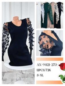 Sukienki damskie (S-XL/12 szt)