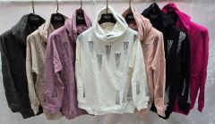 Bluzy z kapturem Turecka (uniwersalny/12szt)