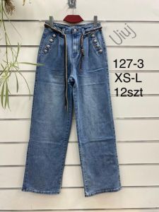 spodnie Jeans damskie (XS-L/12szt)
