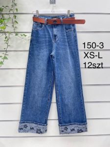 spodnie Jeans damskie (XS-L/12szt)