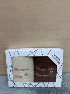 Komplet Ręczniki (50x100 + 50x100cm/6kpt)