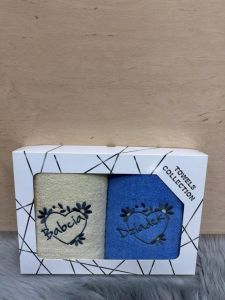 Komplet Ręczniki (50x100 + 50x100cm/6kpt)