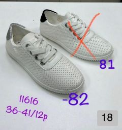 Trampki wiążane damskie(36-41/12P)