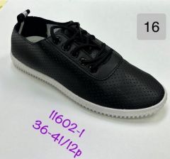 Trampki wiążane damskie(36-41/12P)