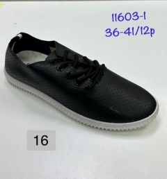 Trampki wiążane damskie(36-41/12P)