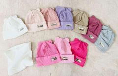 Komplet Czapki Dziecięce (uniwersalny/12kpt)