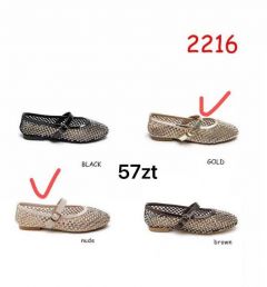 Baleriny damskie (36-41/12P)