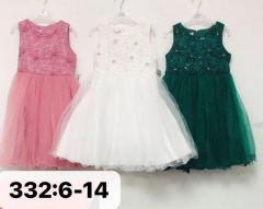 Sukienki dziewczynka (6-14LAT/15szt)